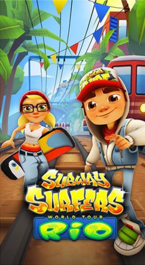  :    (Subway surfers: World tour Rio)