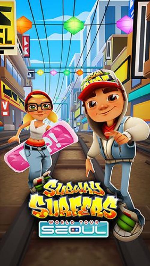  :    (Subway surfers: World tour Seoul)