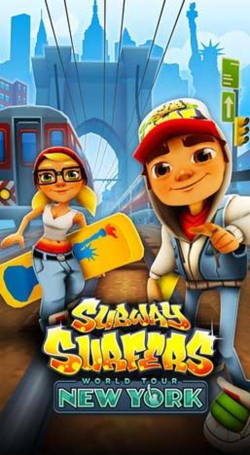  :   - (Subway surfers: World tour New York)