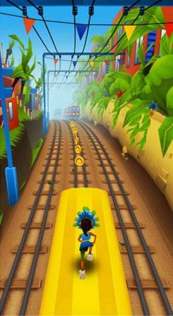  :    (Subway surfers: World tour Rio)