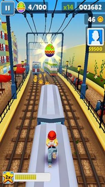  :    (Subway surfers: World tour Rome)