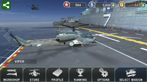  :  3D (Gunship Battle: Helicopter 3D) v.1.3.5